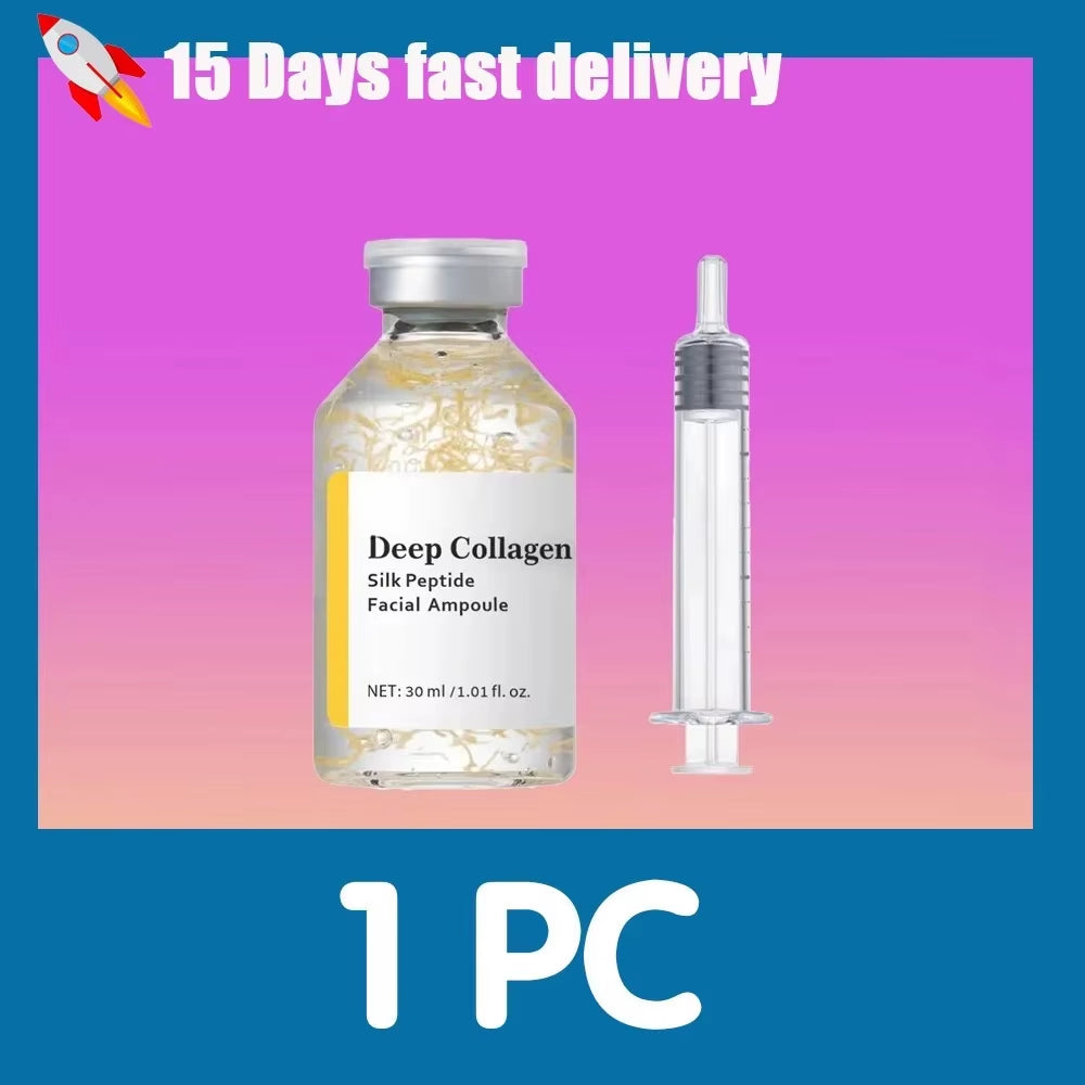 Silk Peptide Intensive Lifting Ampoule |Anti-Aging Serum for Face with Collagen & 30 Peptide Complex Skin Tightening & Firming