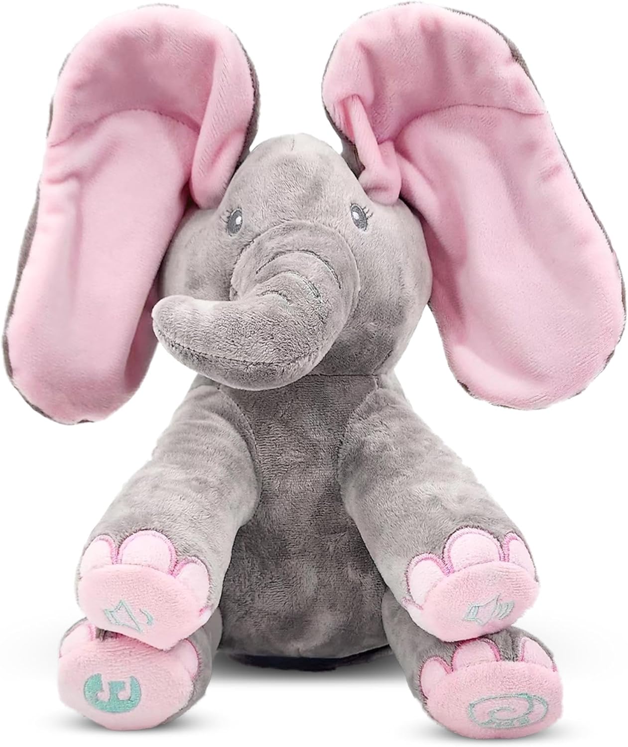 Peek-a-Boo Elephant™ Interactive Plush Toy