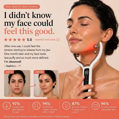 LumiFlow™ Lymphatic Drainage Massager