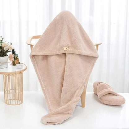 QuickDry™ Microfiber Fast Hair Drying Towel