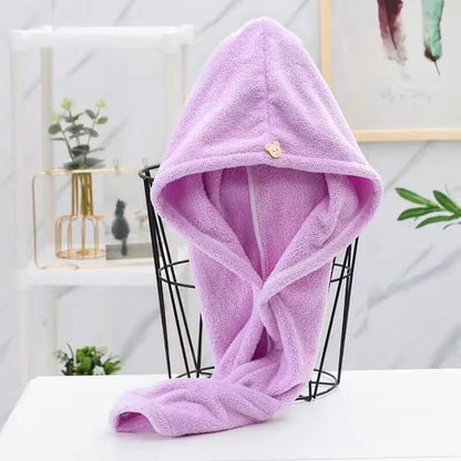 QuickDry™ Microfiber Fast Hair Drying Towel