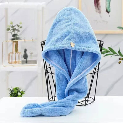 QuickDry™ Microfiber Fast Hair Drying Towel